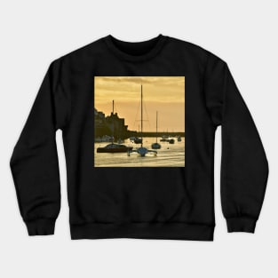 The golden hour on the House of Lords Crewneck Sweatshirt